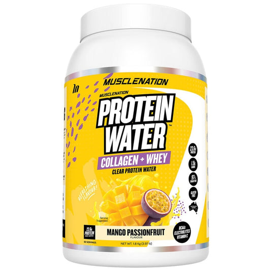 Muscle Nation Protein Water 1.8kg (Mango Passionfruit/Raspberry)