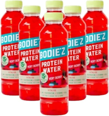 Bodie'z Protein Water (Berry Flavour) 500ml X 12